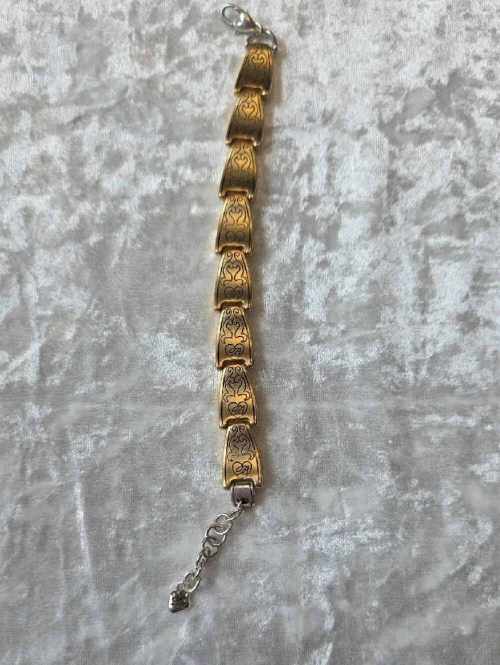 Brighton Vintage Aries Collection Two-Tone Gold and Silver Bracelet - Picture 2 of 6